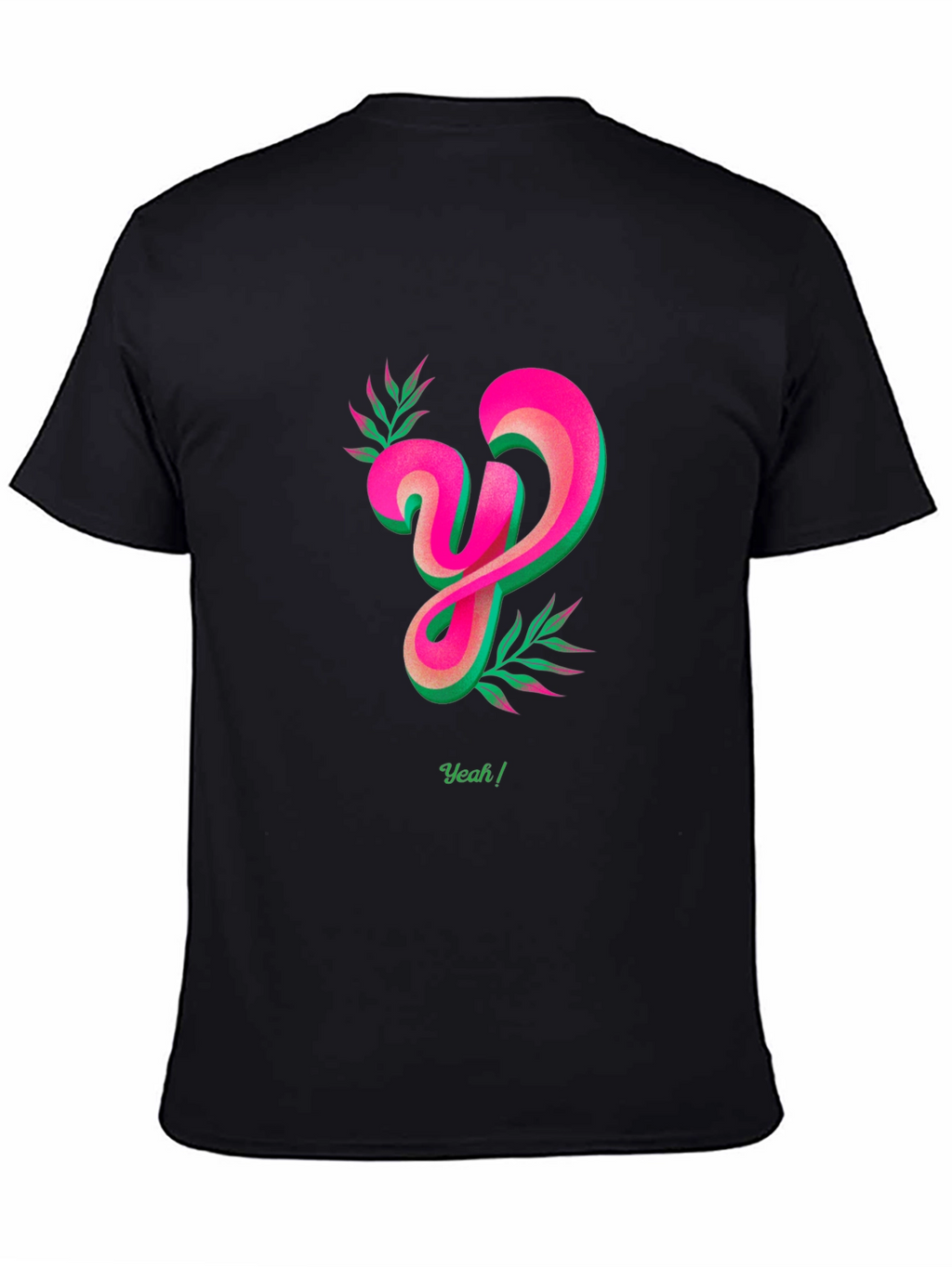 Modern Graphic T-Shirt with Bold Letter Design