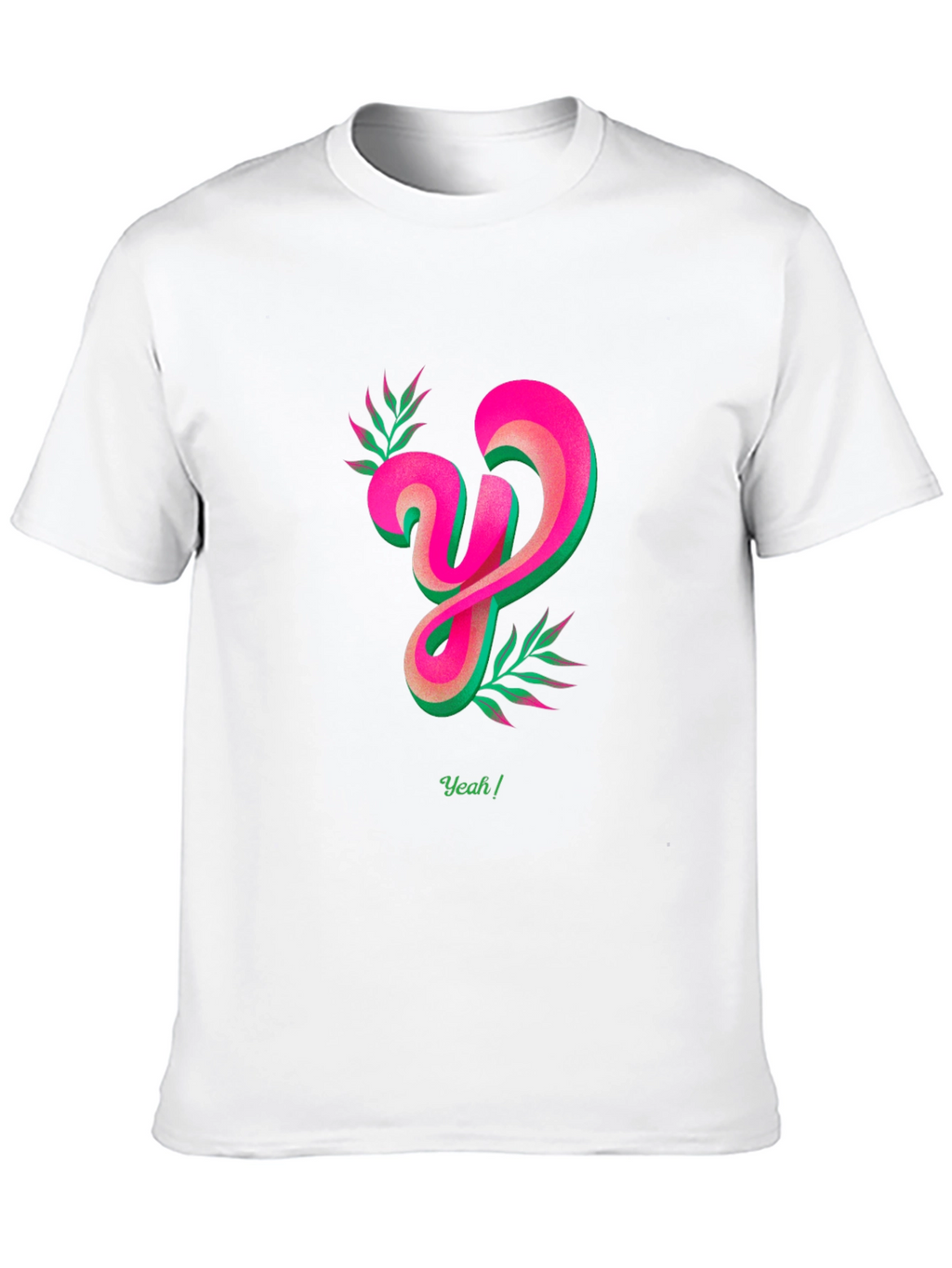Modern Graphic T-Shirt with Bold Letter Design