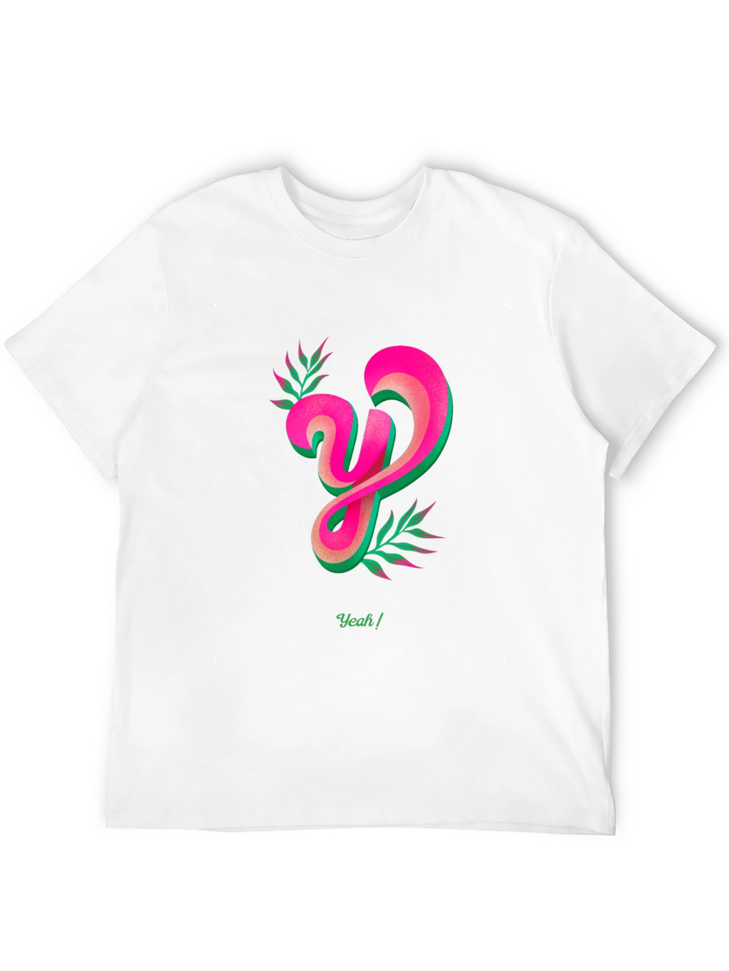 Modern Graphic T-Shirt with Bold Letter Design