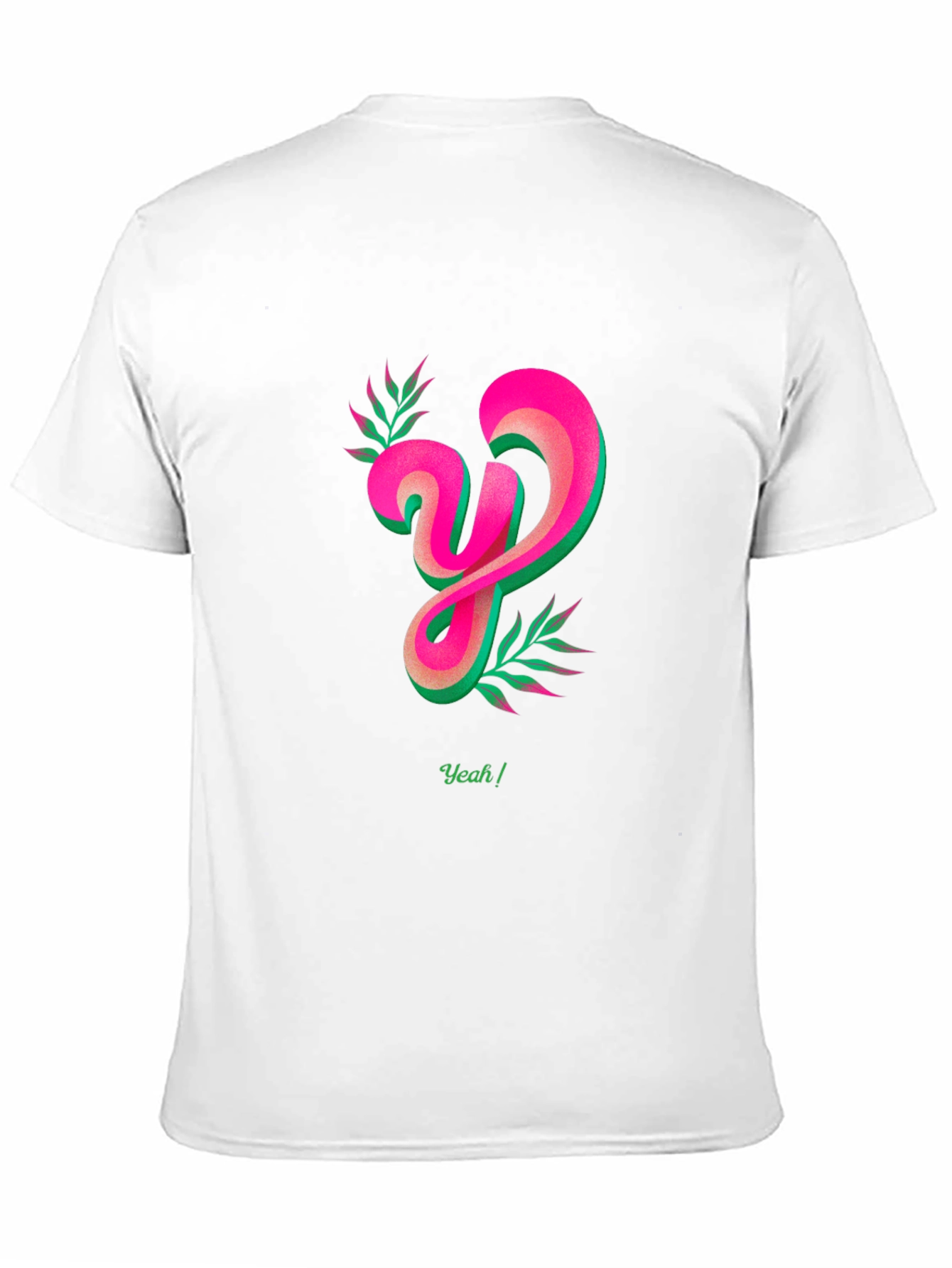 Modern Graphic T-Shirt with Bold Letter Design