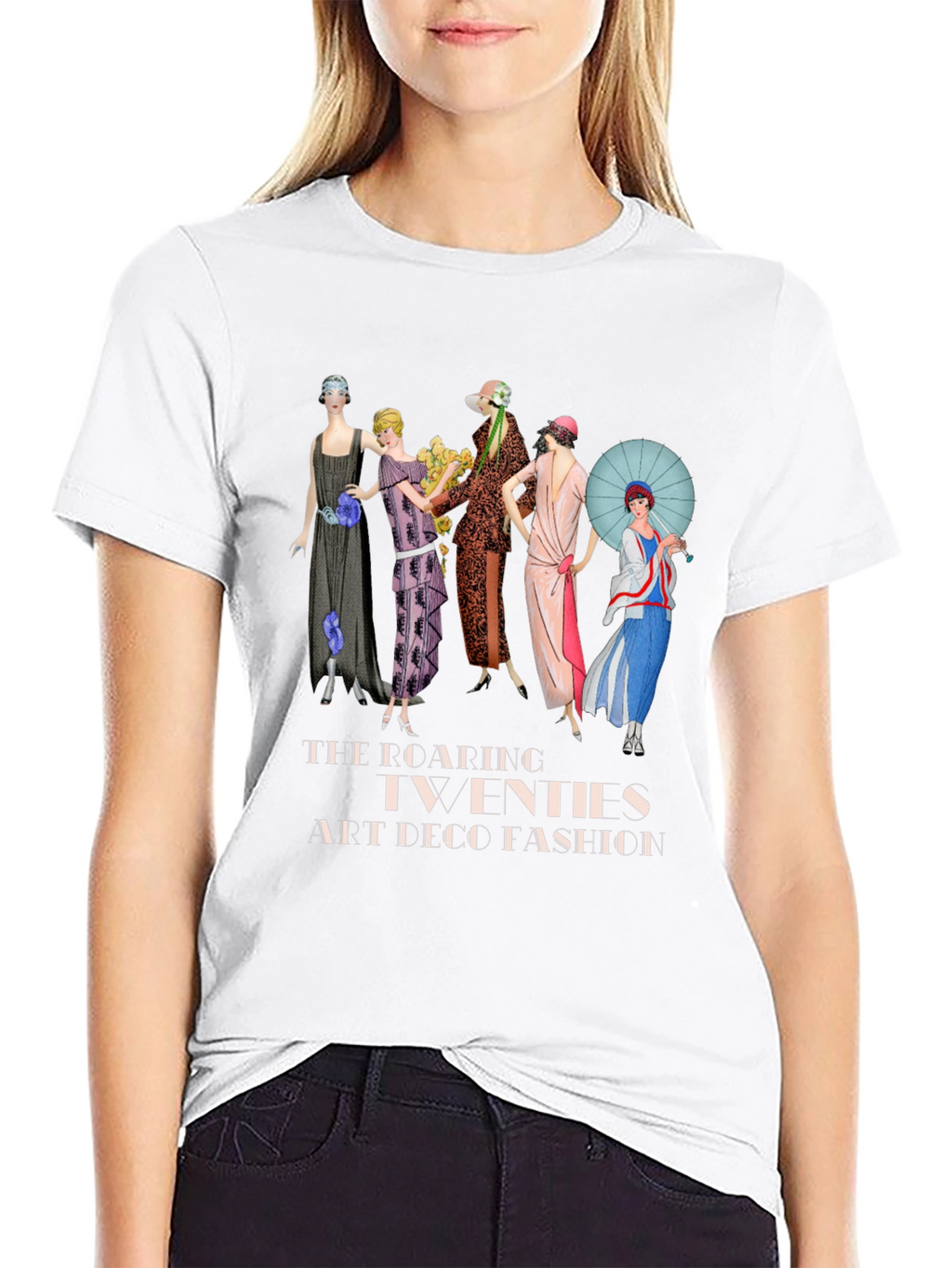 Roaring Twenties Art Deco Fashion T-Shirt