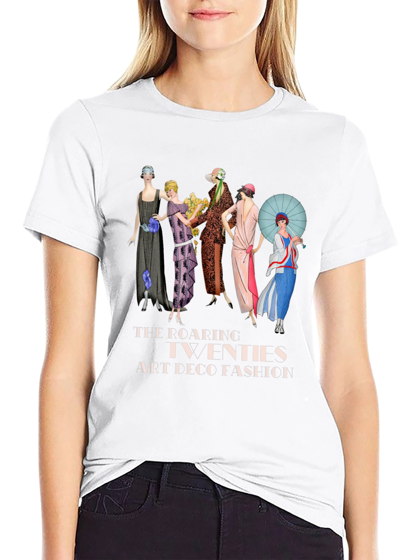 Roaring Twenties Art Deco Fashion T-Shirt