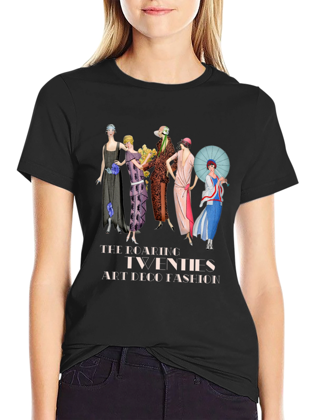 Roaring Twenties Art Deco Fashion T-Shirt