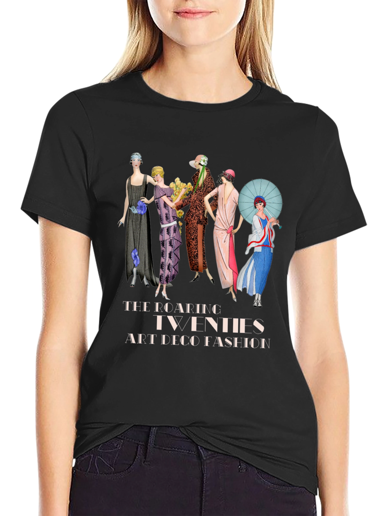 Roaring Twenties Art Deco Fashion T-Shirt