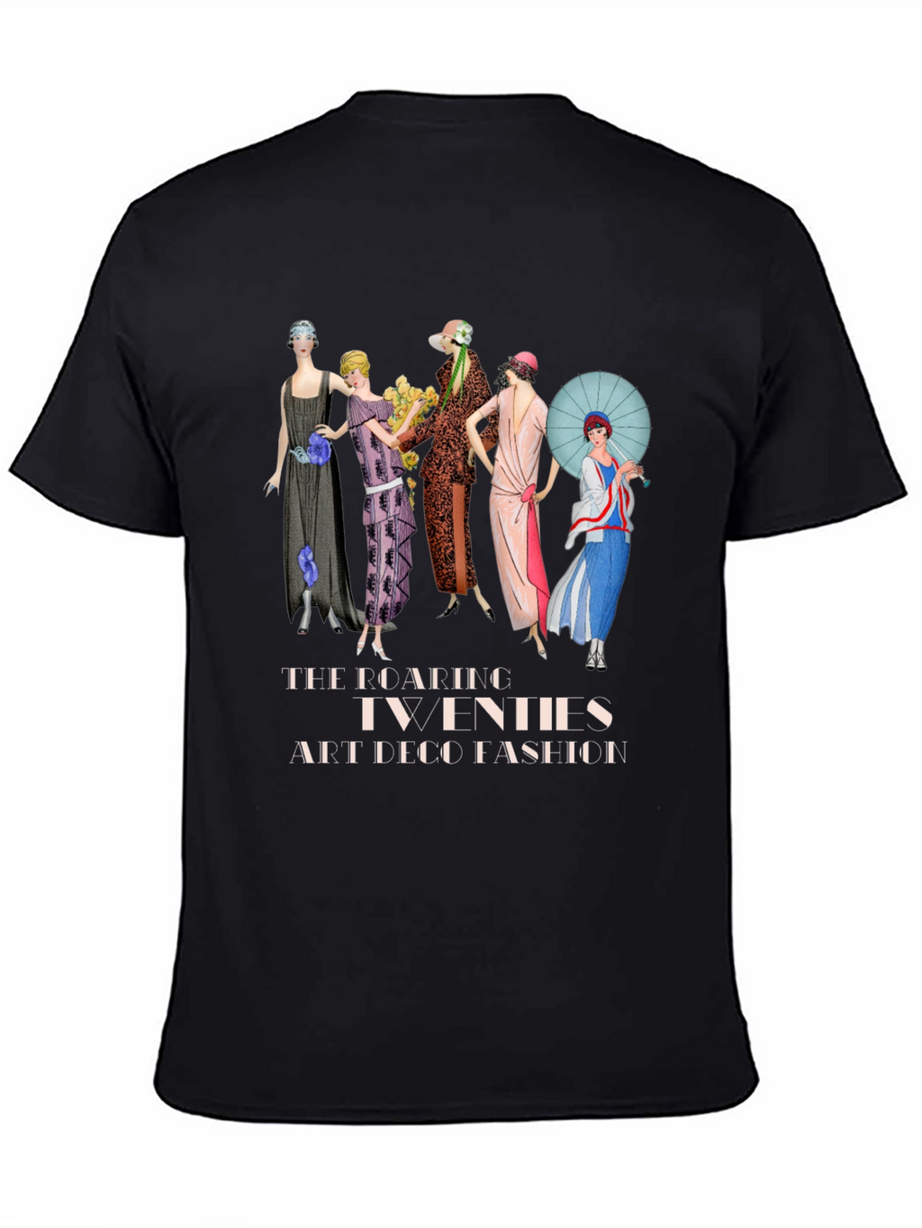 Roaring Twenties Art Deco Fashion T-Shirt
