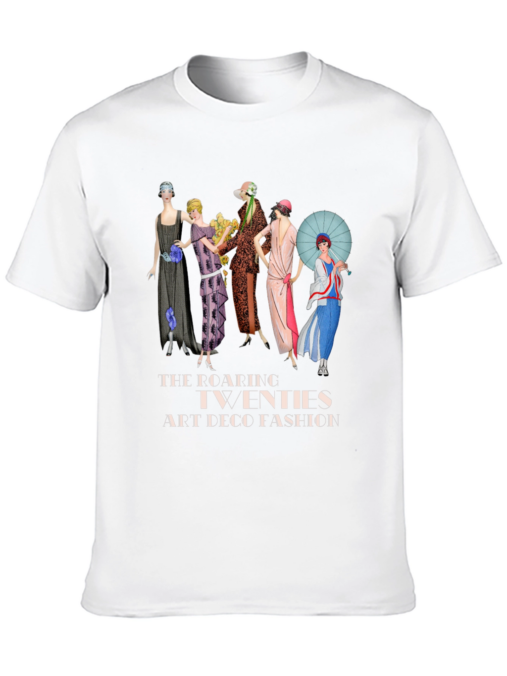 Roaring Twenties Art Deco Fashion T-Shirt