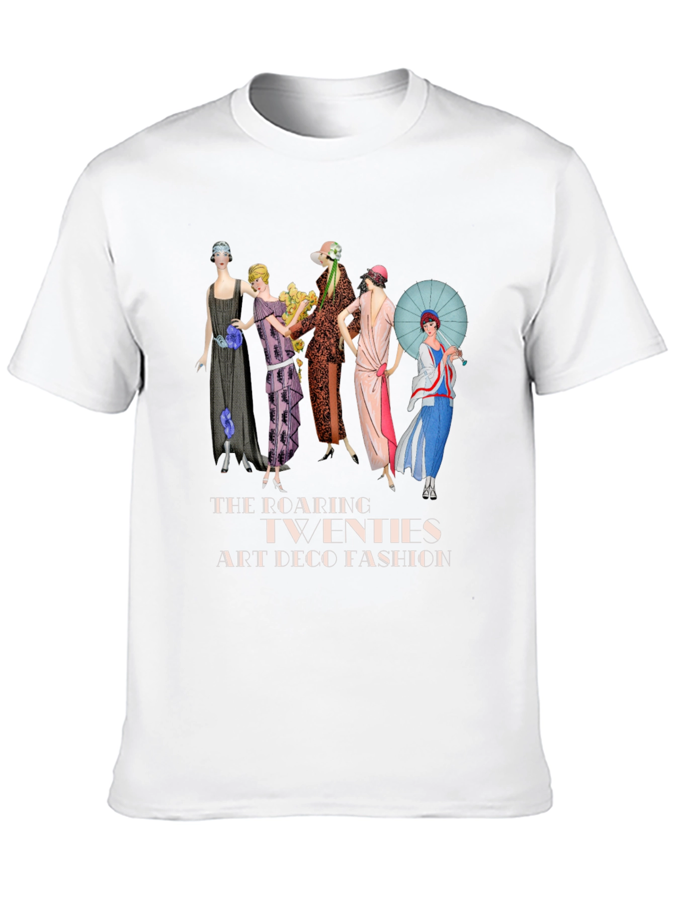 Roaring Twenties Art Deco Fashion T-Shirt