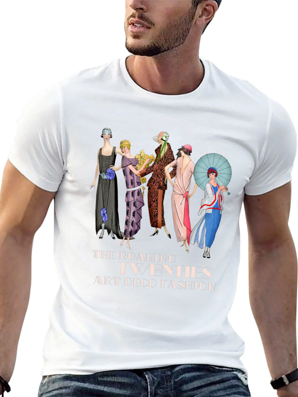 Roaring Twenties Art Deco Fashion T-Shirt