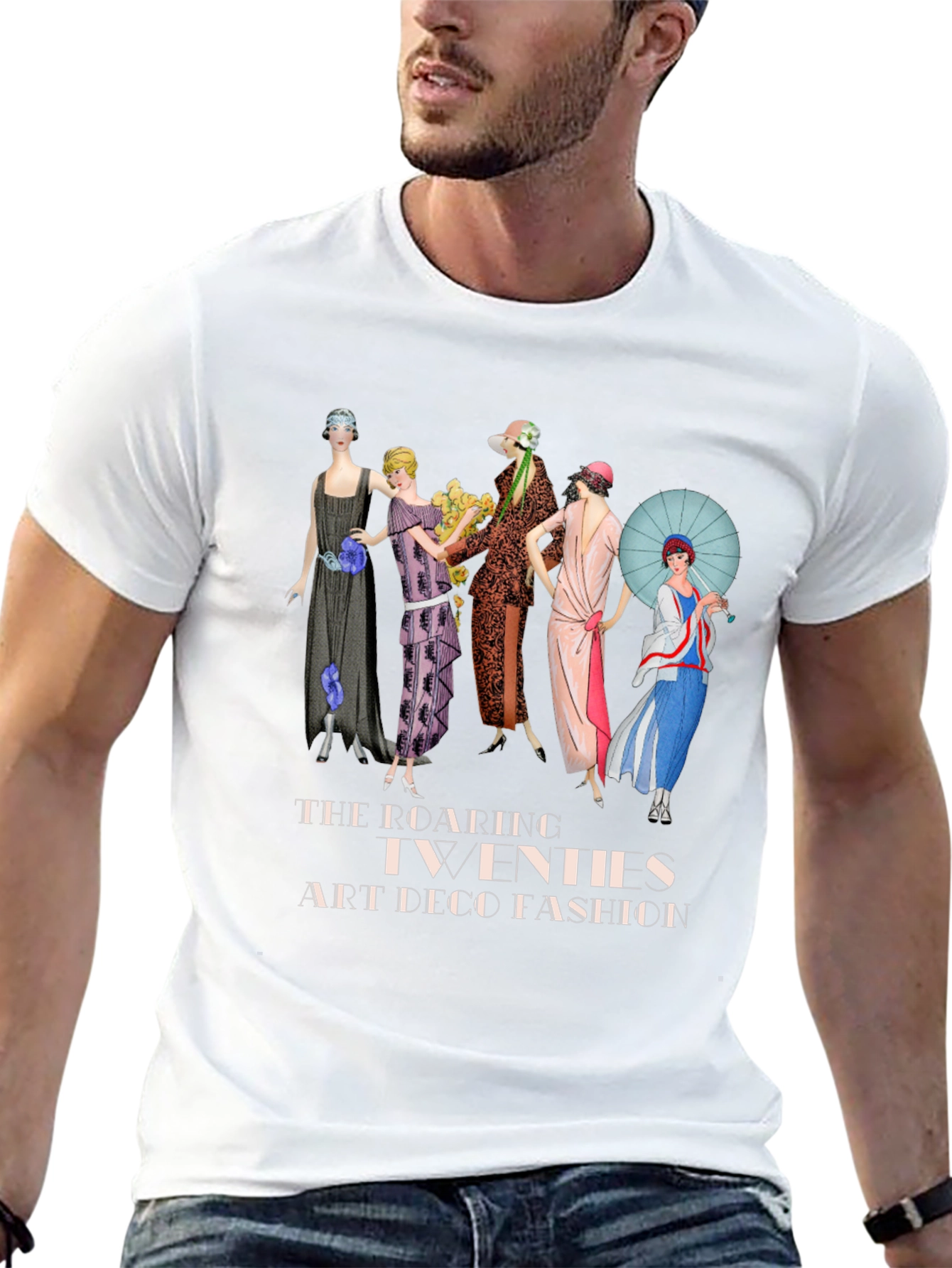 Roaring Twenties Art Deco Fashion T-Shirt