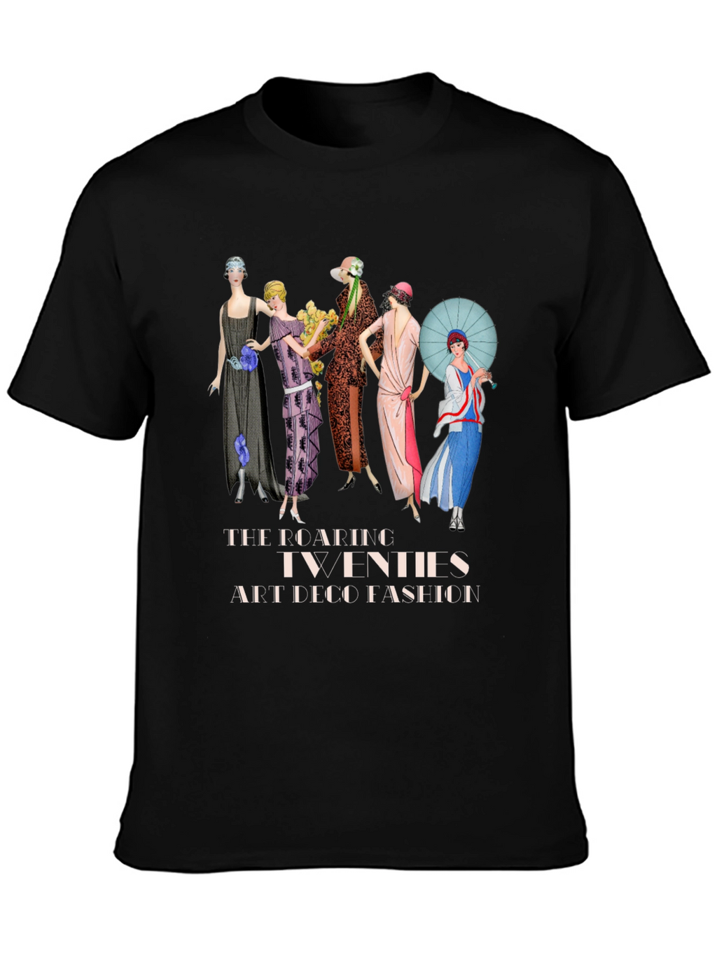 Roaring Twenties Art Deco Fashion T-Shirt