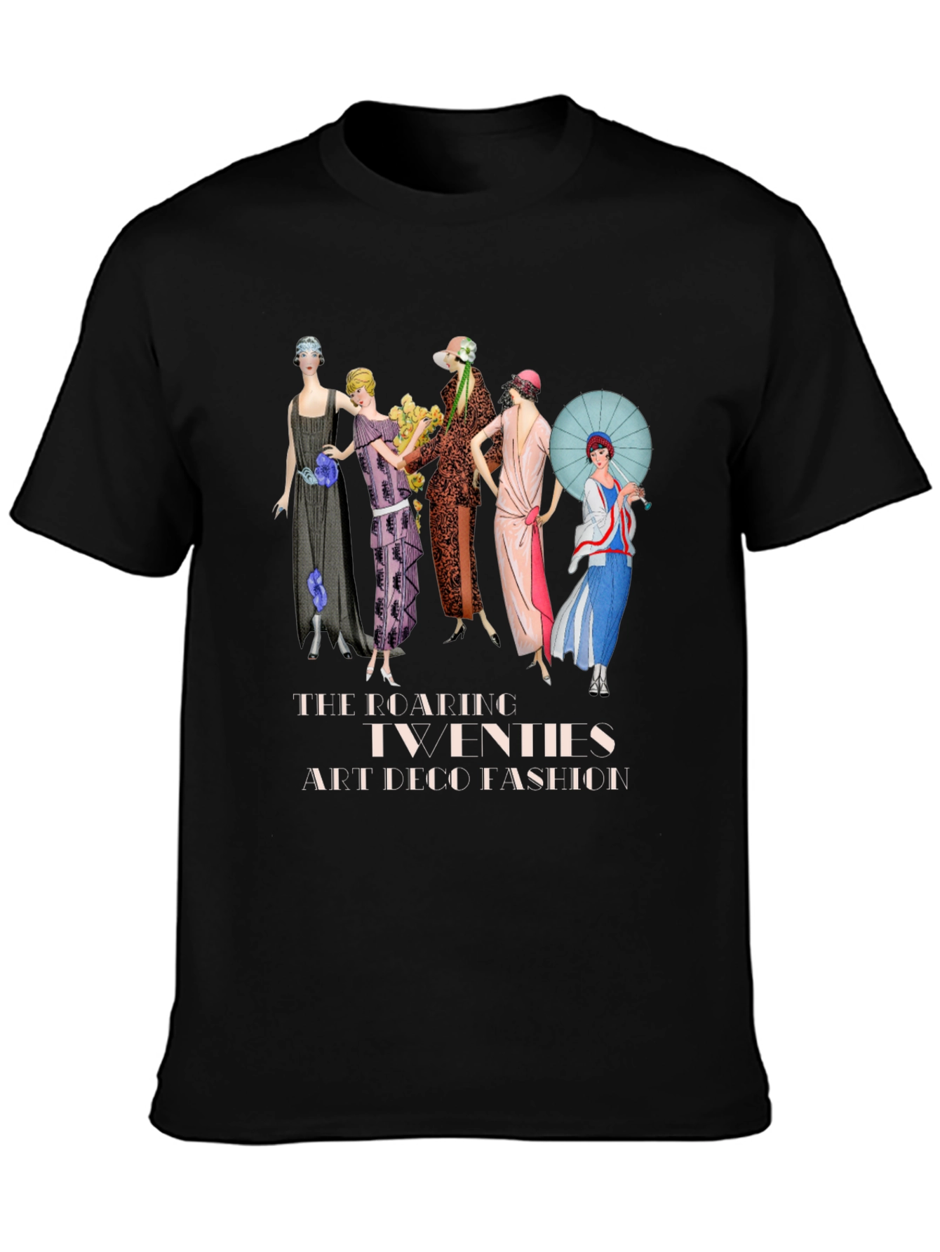 Roaring Twenties Art Deco Fashion T-Shirt