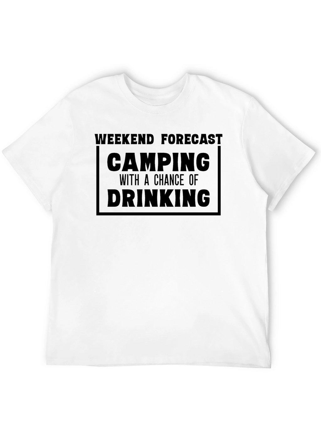 Camping Drinking Forecast T-Shirt