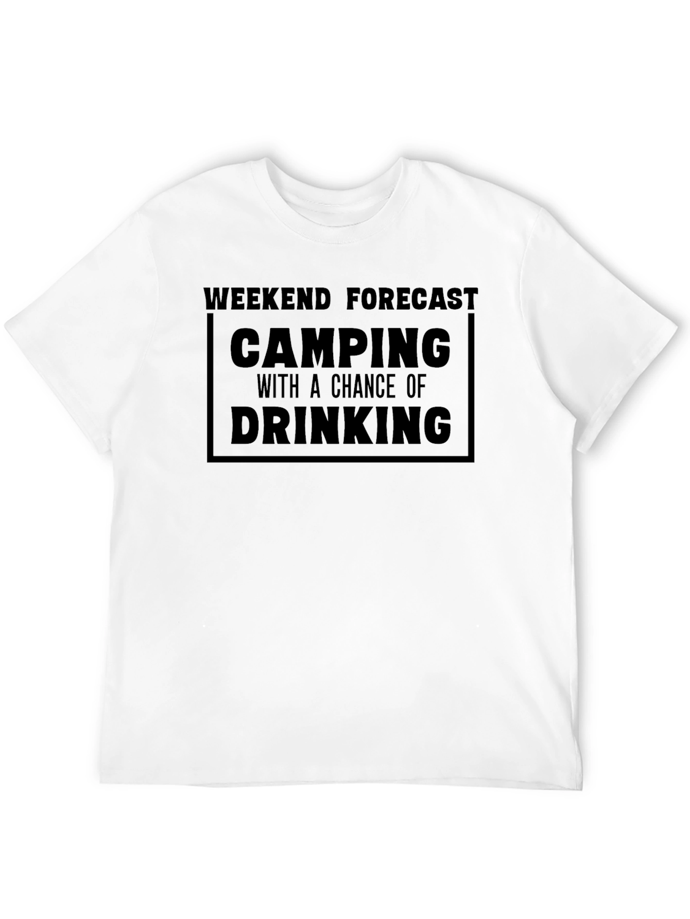 Camping Drinking Forecast T-Shirt