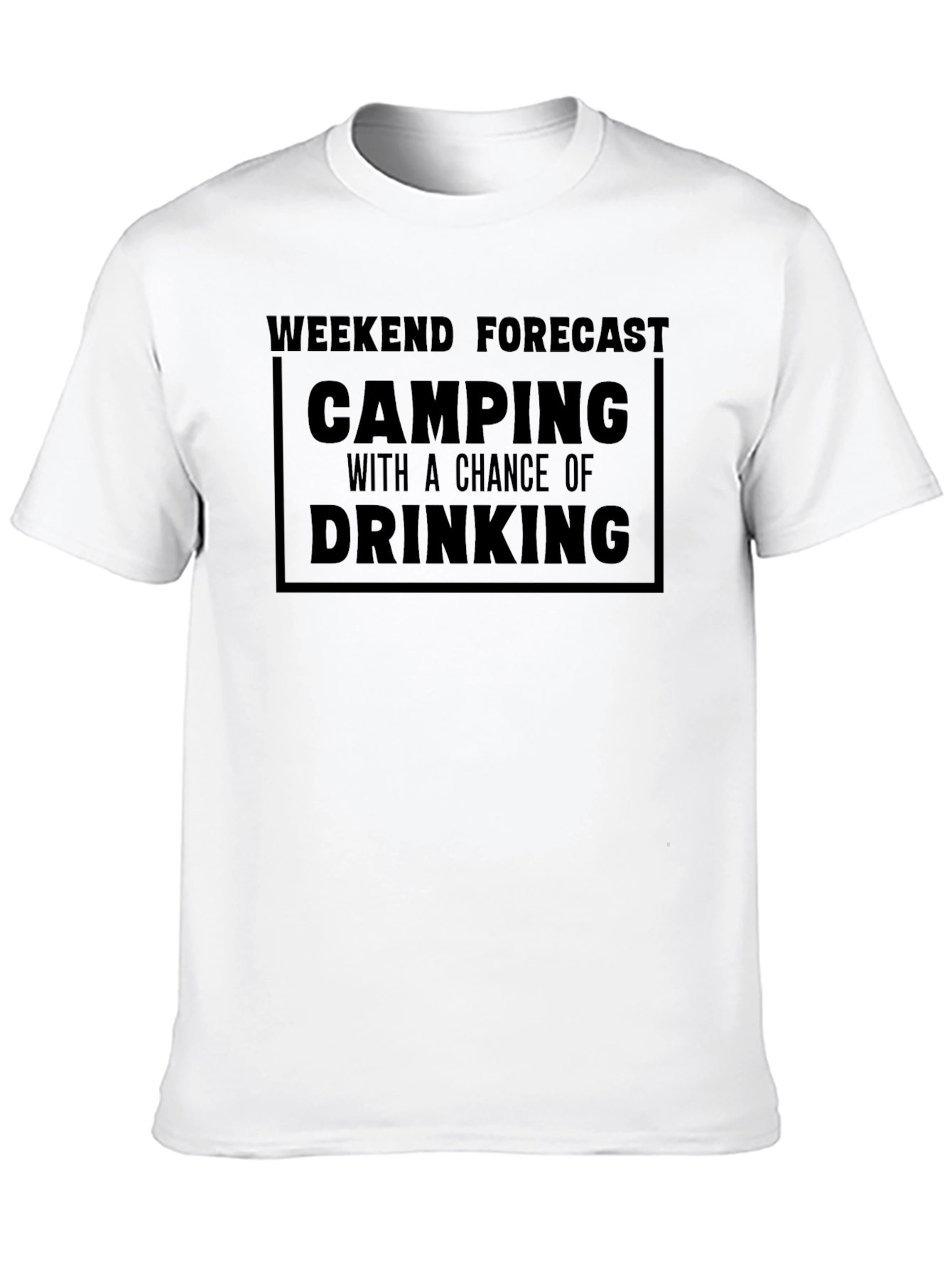 Camping Drinking Forecast T-Shirt