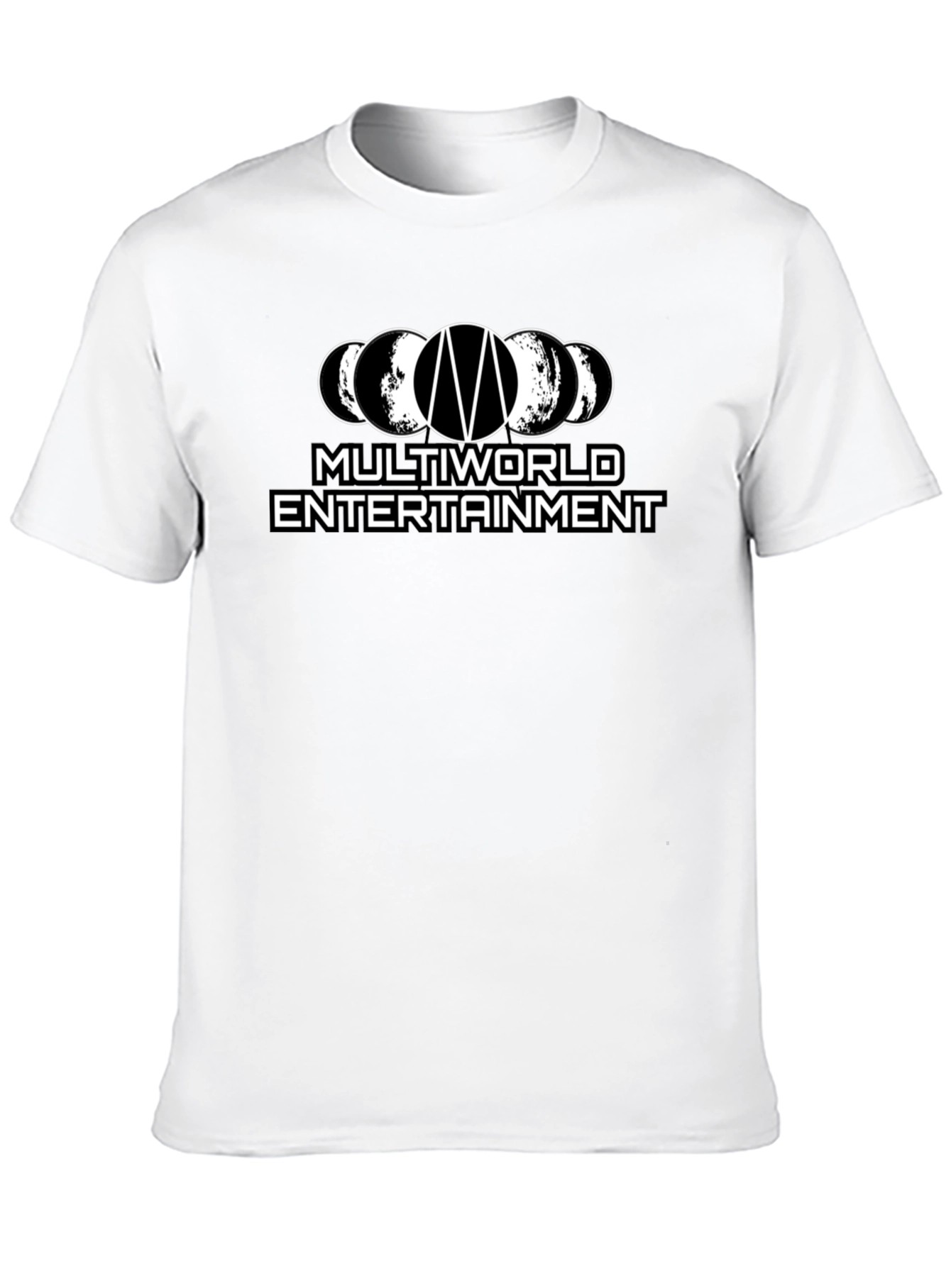 Multiverse Entertainment Black Graphic Tee