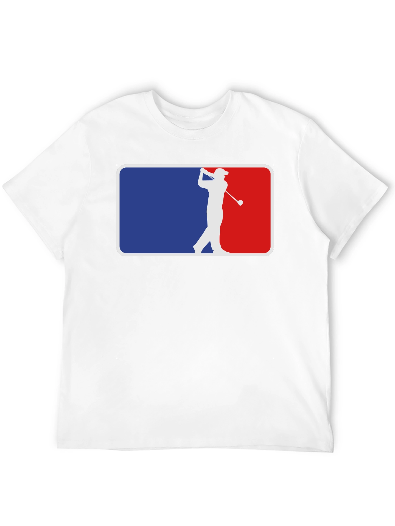 Golf Silhouette Graphic Tee - Classic Style