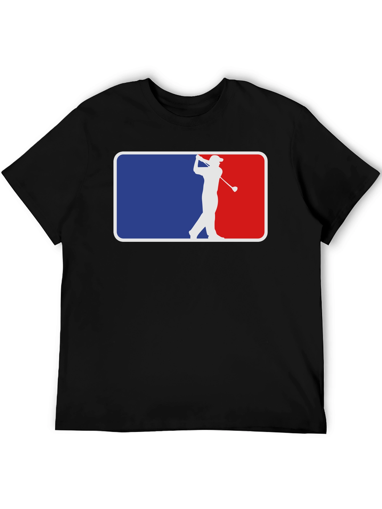 Golf Silhouette Graphic Tee - Classic Style