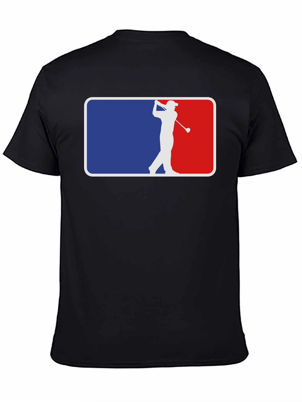 Golf Silhouette Graphic Tee - Classic Style