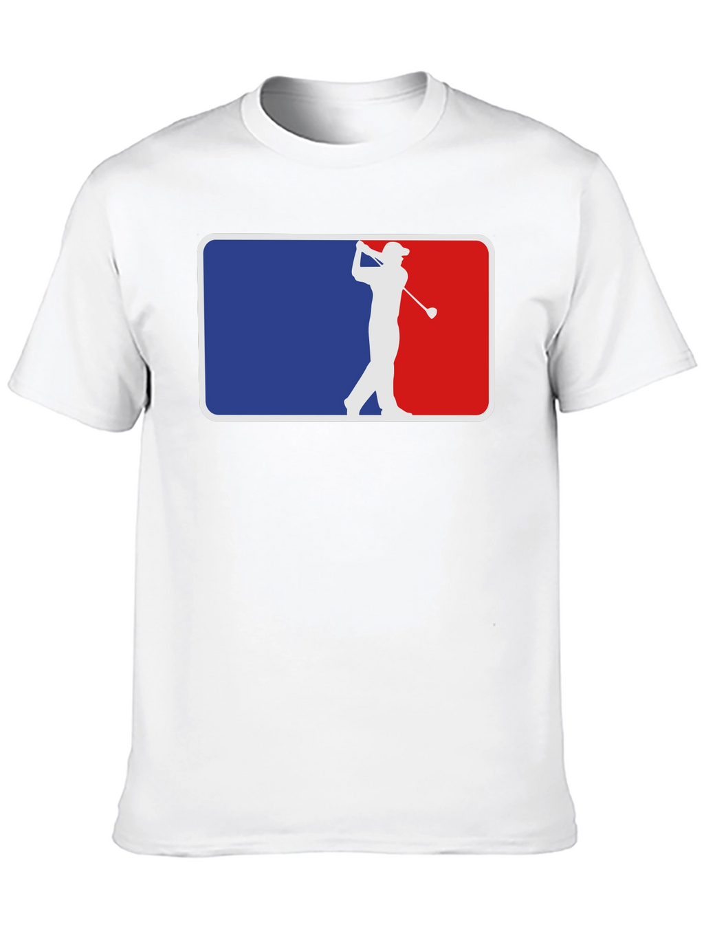 Golf Silhouette Graphic Tee - Classic Style