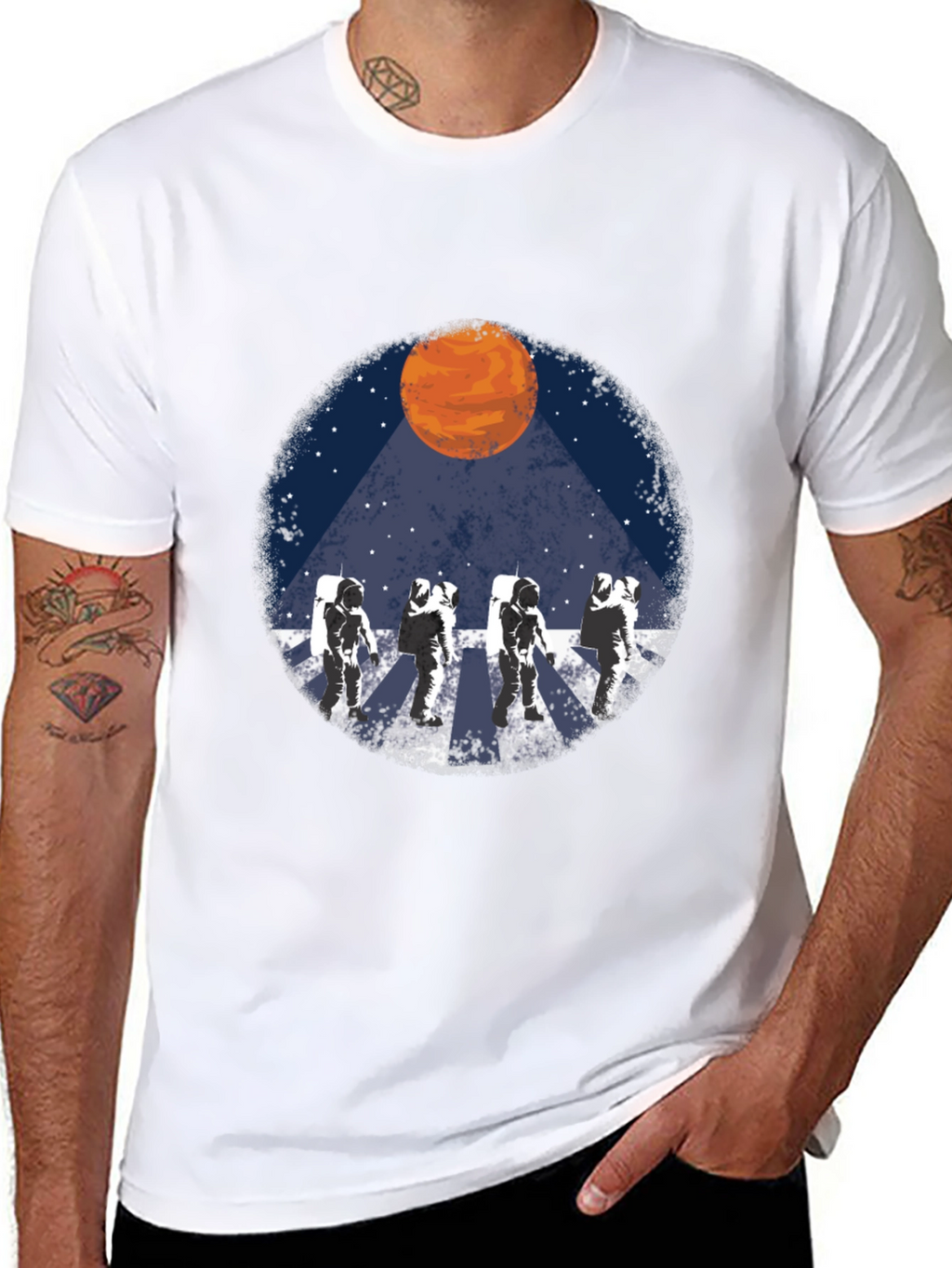 Astronaut Abbey Road T-Shirt