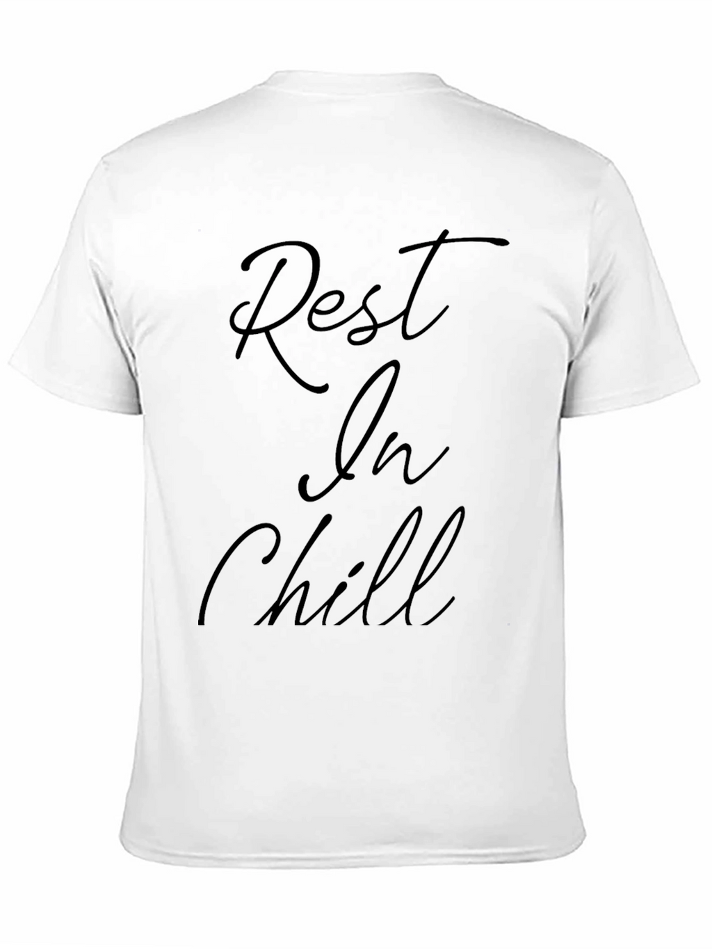 Rest In Chill Black Graphic Tee