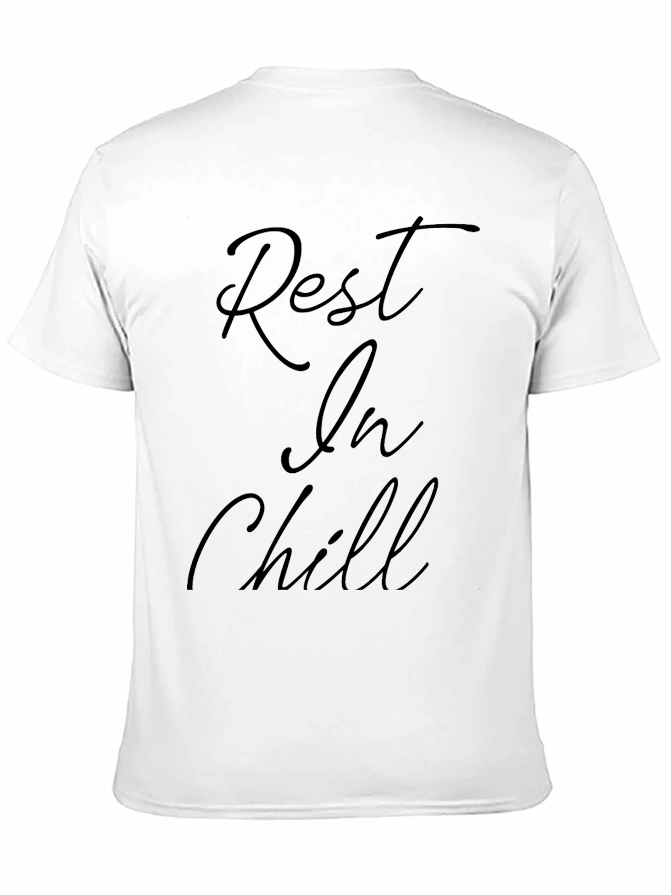 Rest In Chill Black Graphic Tee
