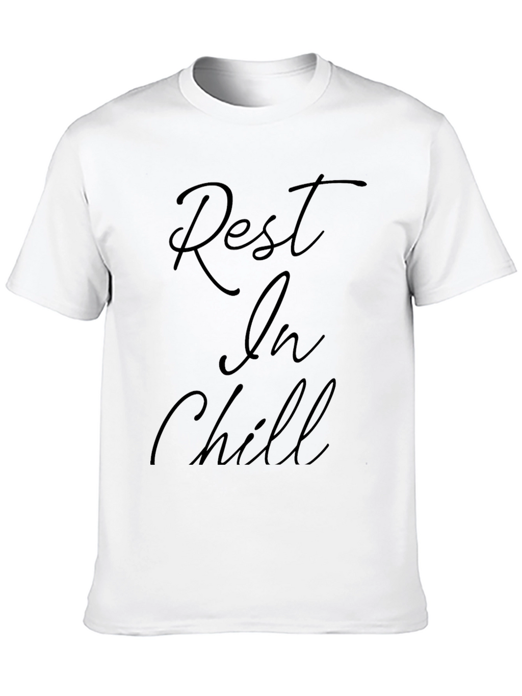 Rest In Chill Black Graphic Tee