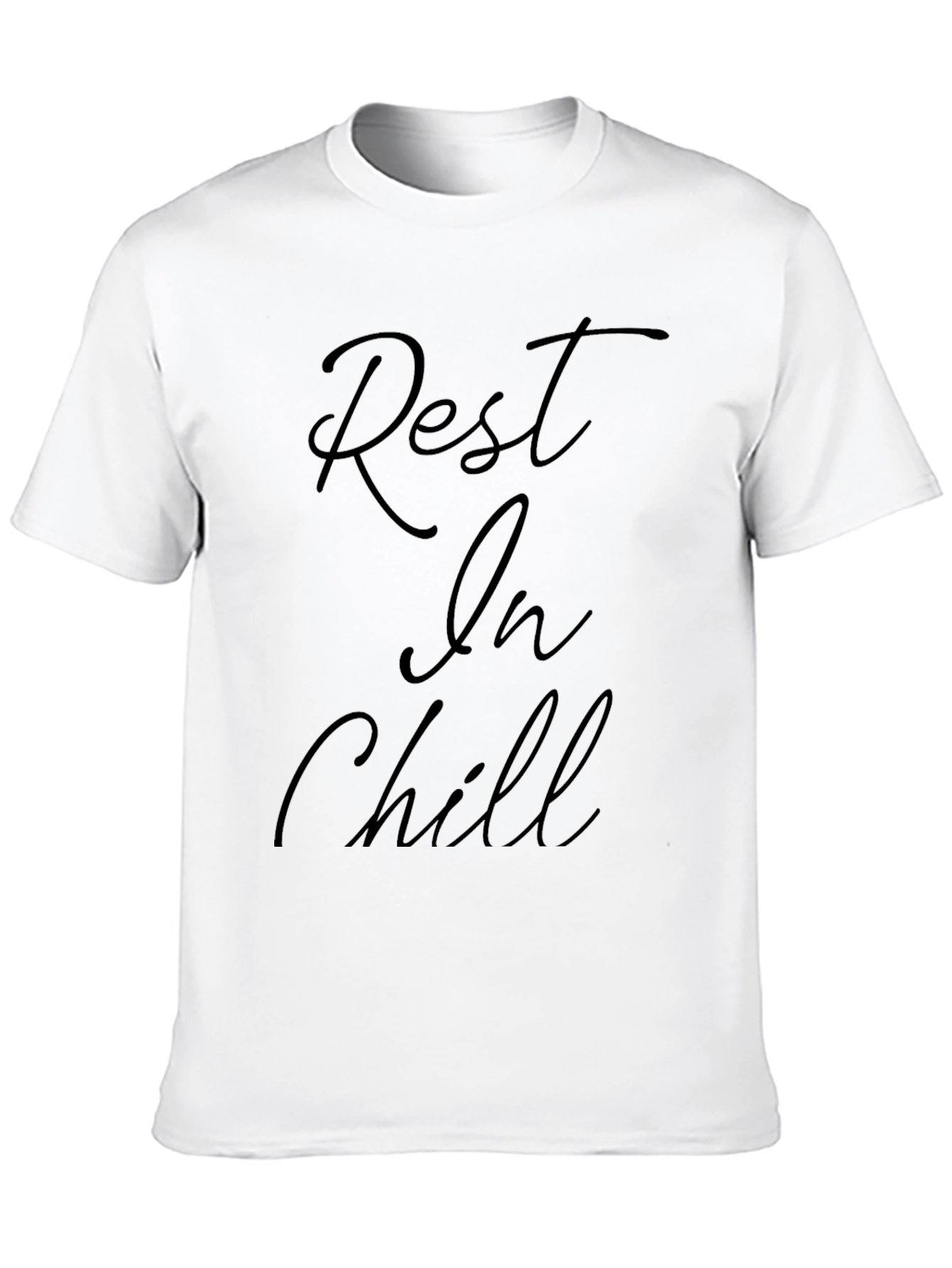 Rest In Chill Black Graphic Tee