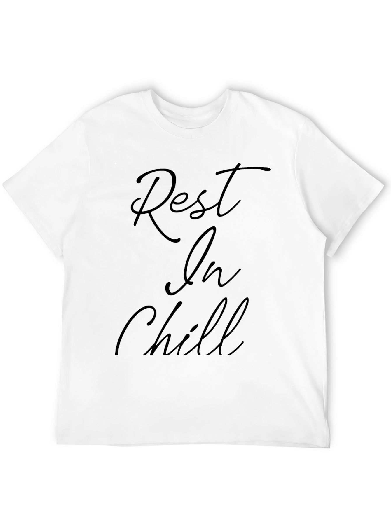 Rest In Chill Black Graphic Tee