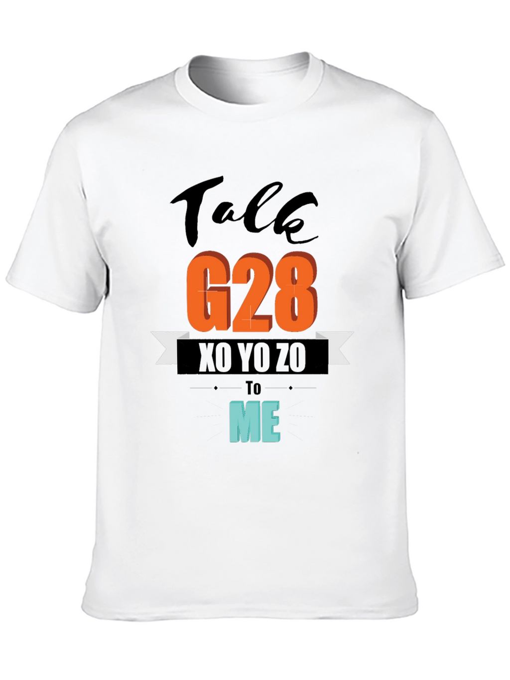 Talk G28 To Me T-Shirt Black