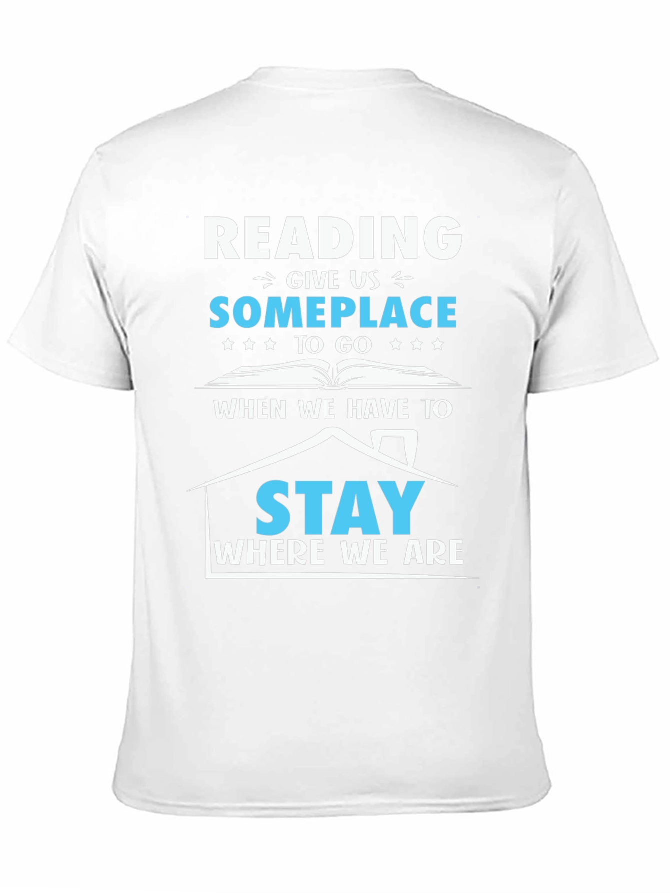 Reading Someplace Graphic T-Shirt