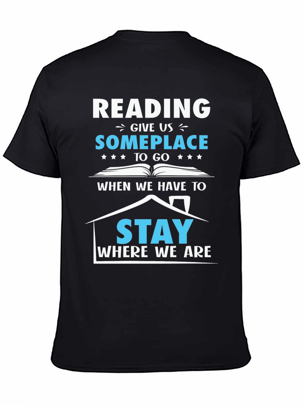 Reading Someplace Graphic T-Shirt