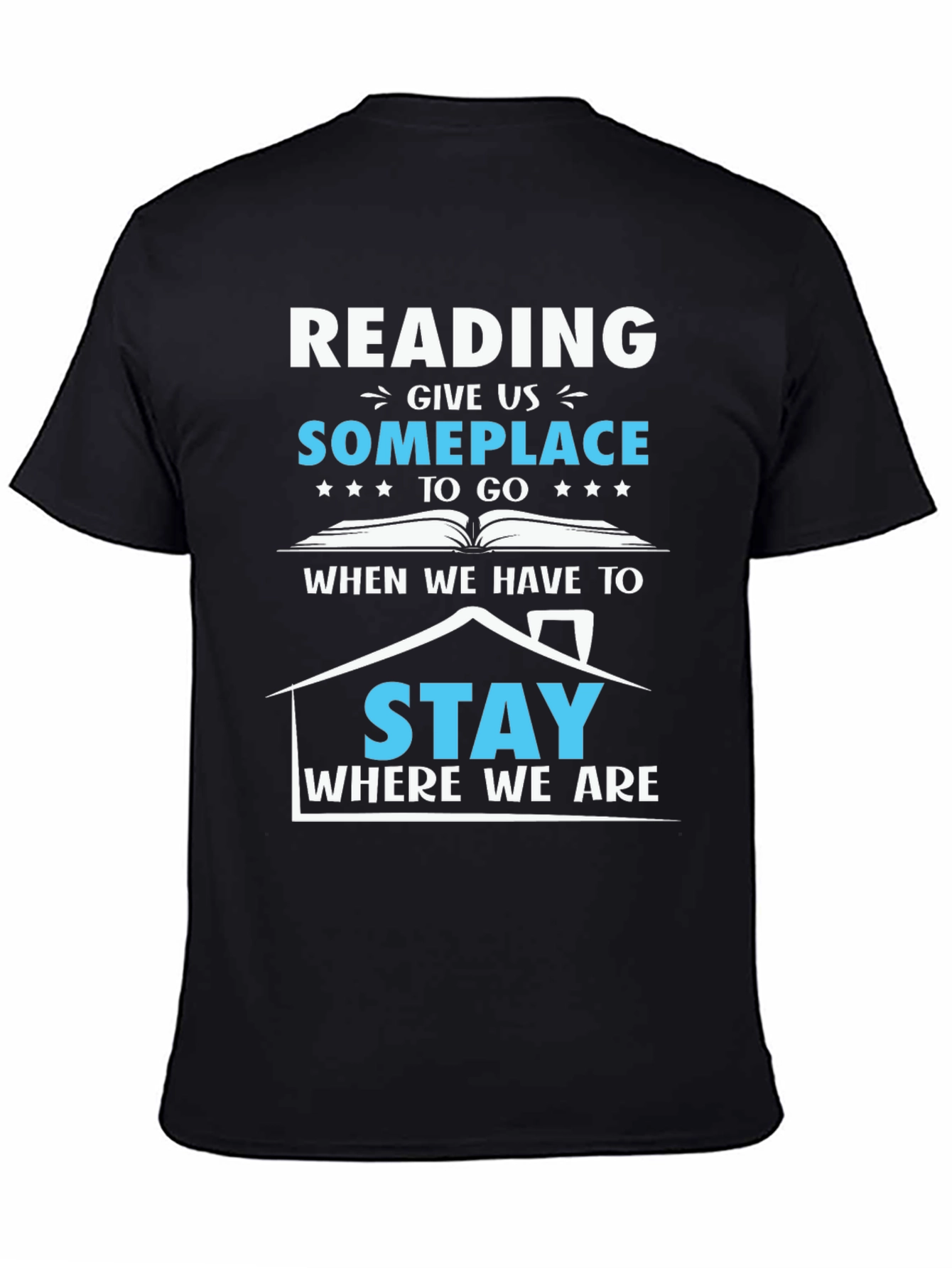 Reading Someplace Graphic T-Shirt