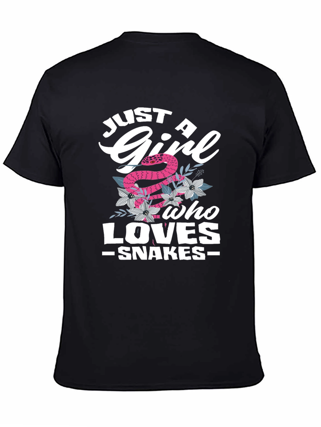 Just a Girl Who Loves Snakes T-Shirt
