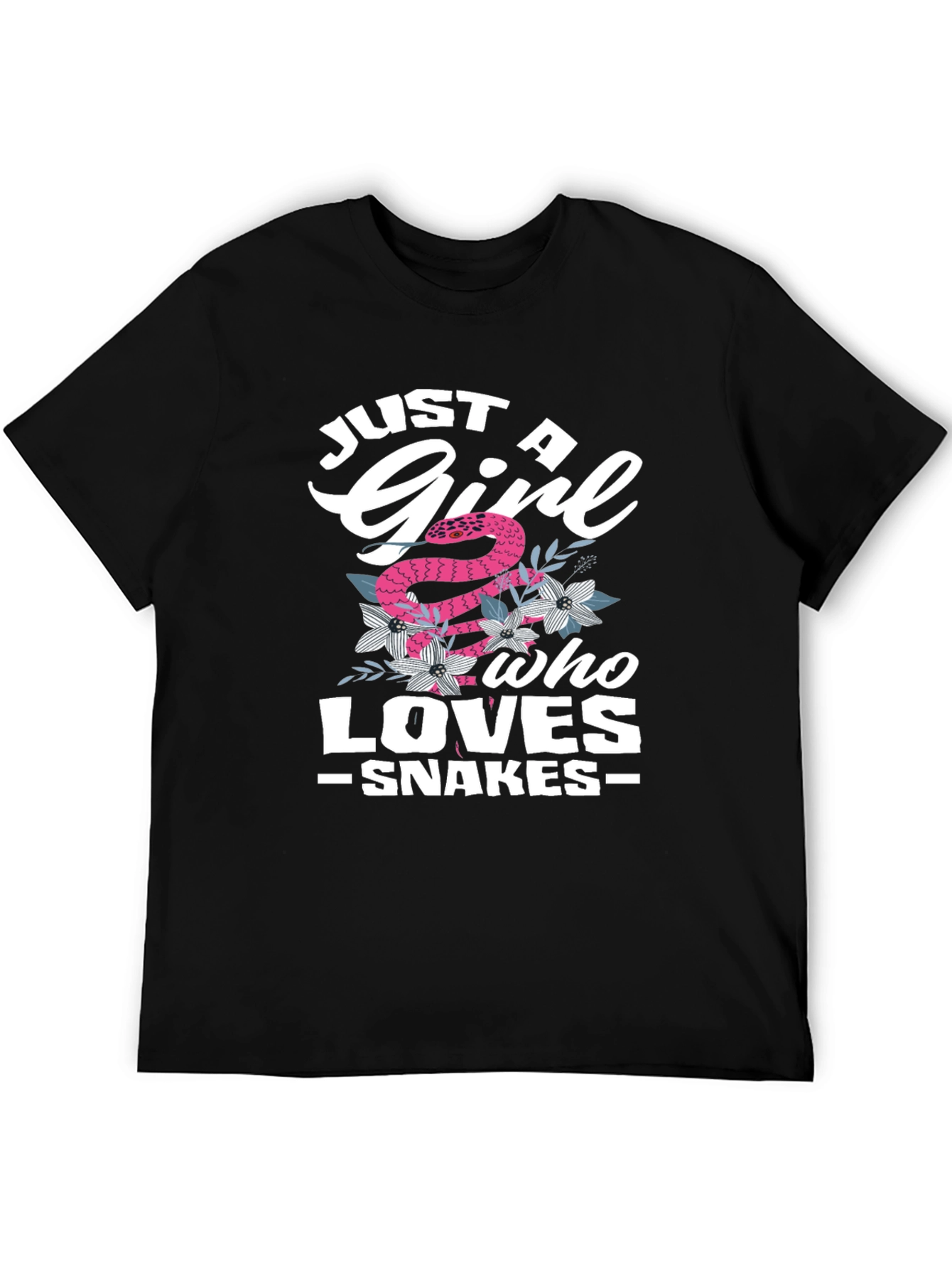 Just a Girl Who Loves Snakes T-Shirt
