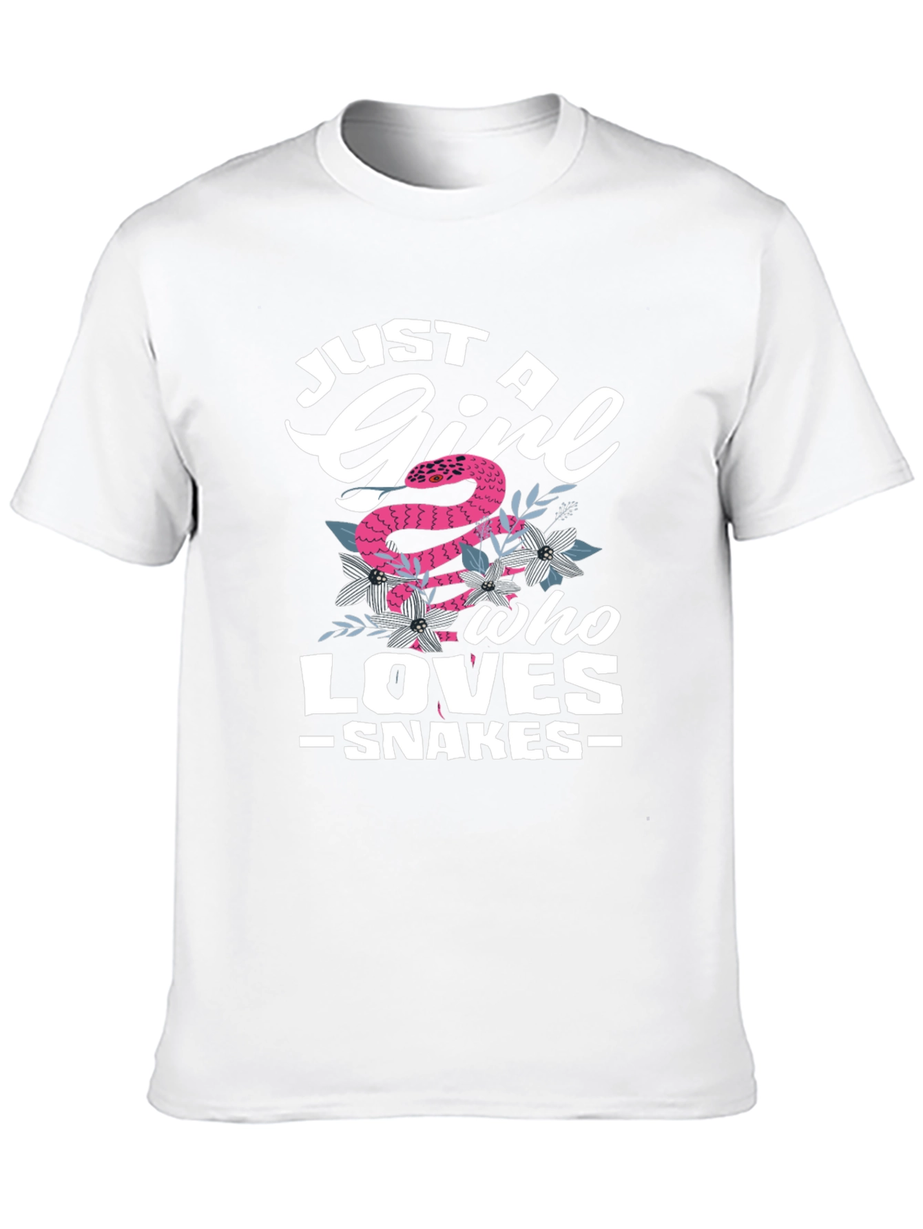 Just a Girl Who Loves Snakes T-Shirt