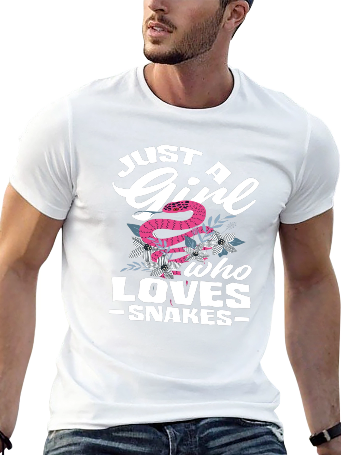 Just a Girl Who Loves Snakes T-Shirt