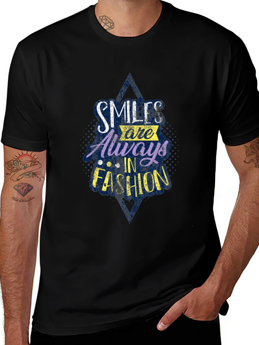 Smiles Always in Fashion Graphic T-Shirt