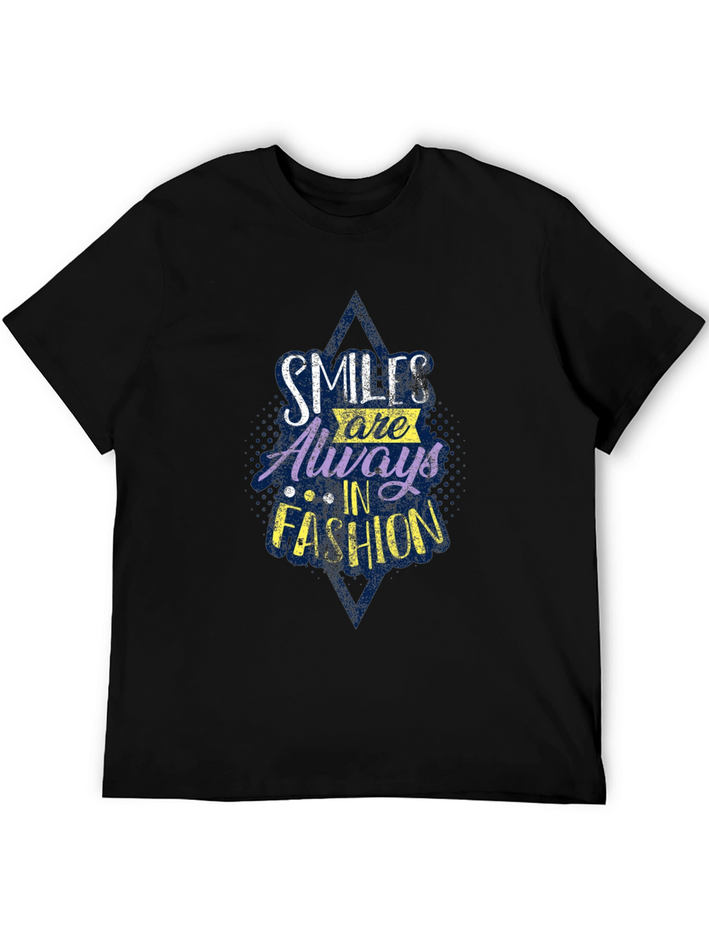 Smiles Always in Fashion Graphic T-Shirt