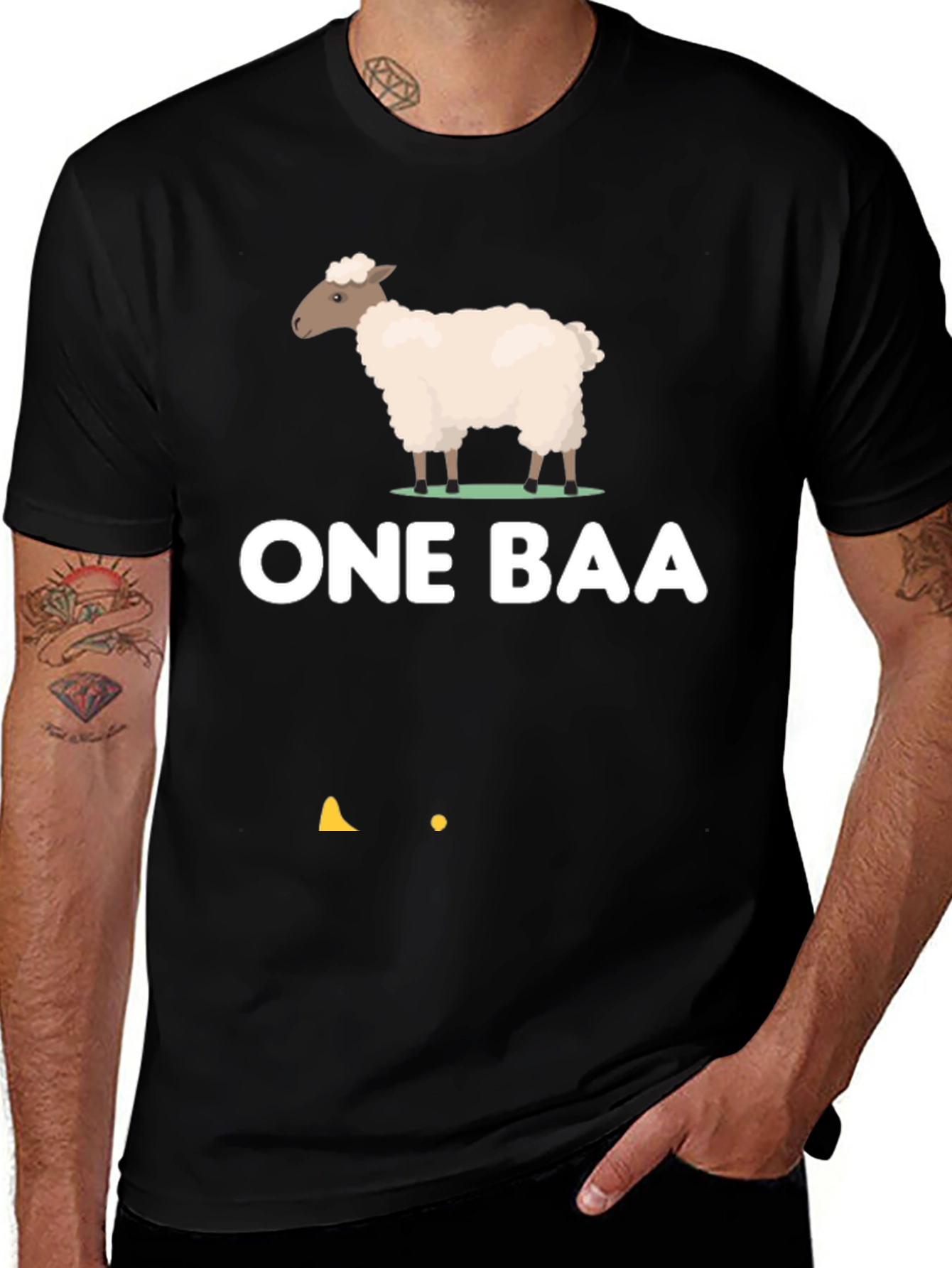 One Baa Funny Sheep T-Shirt