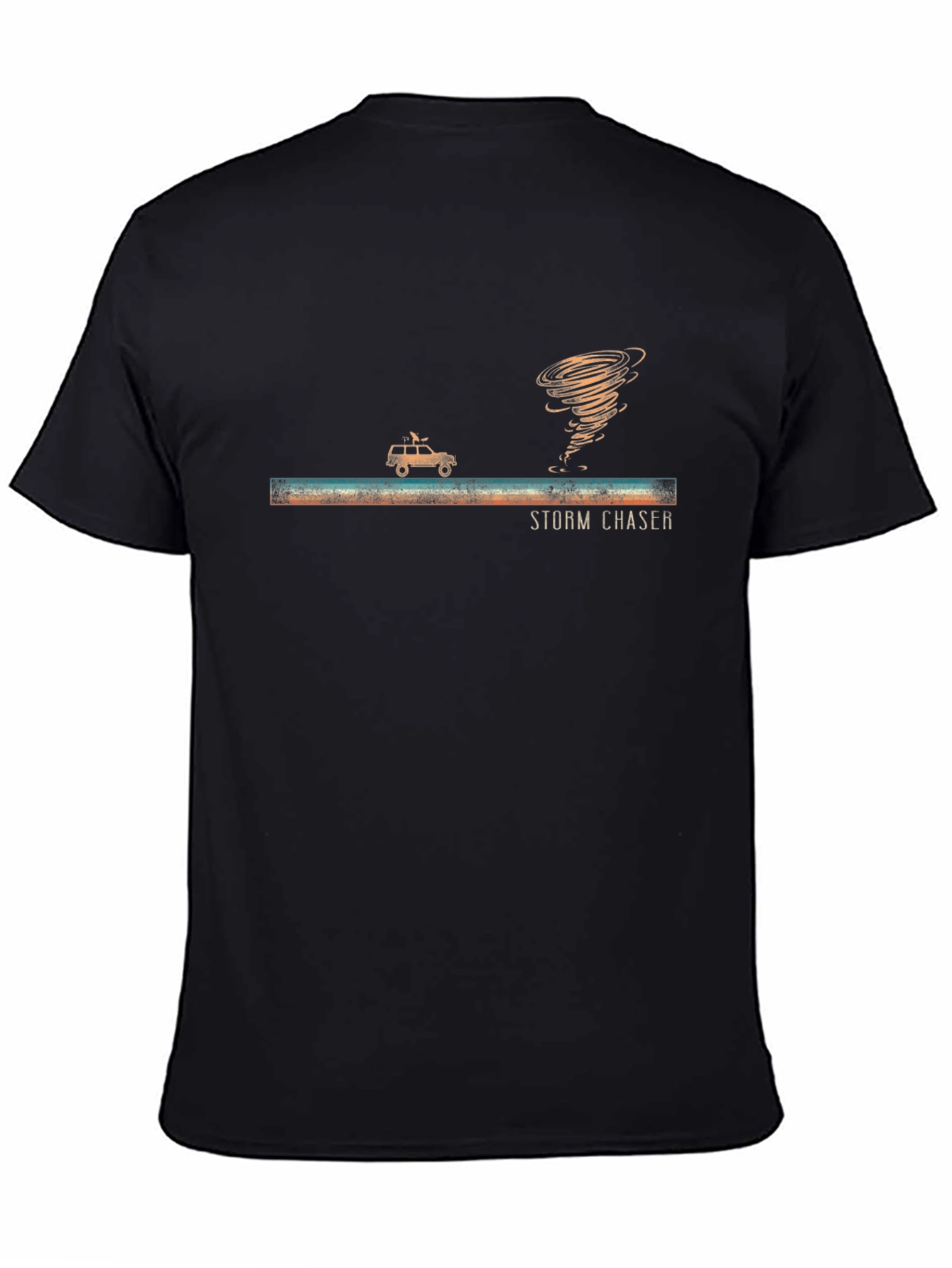 Storm Chaser Graphic T-Shirt - Black