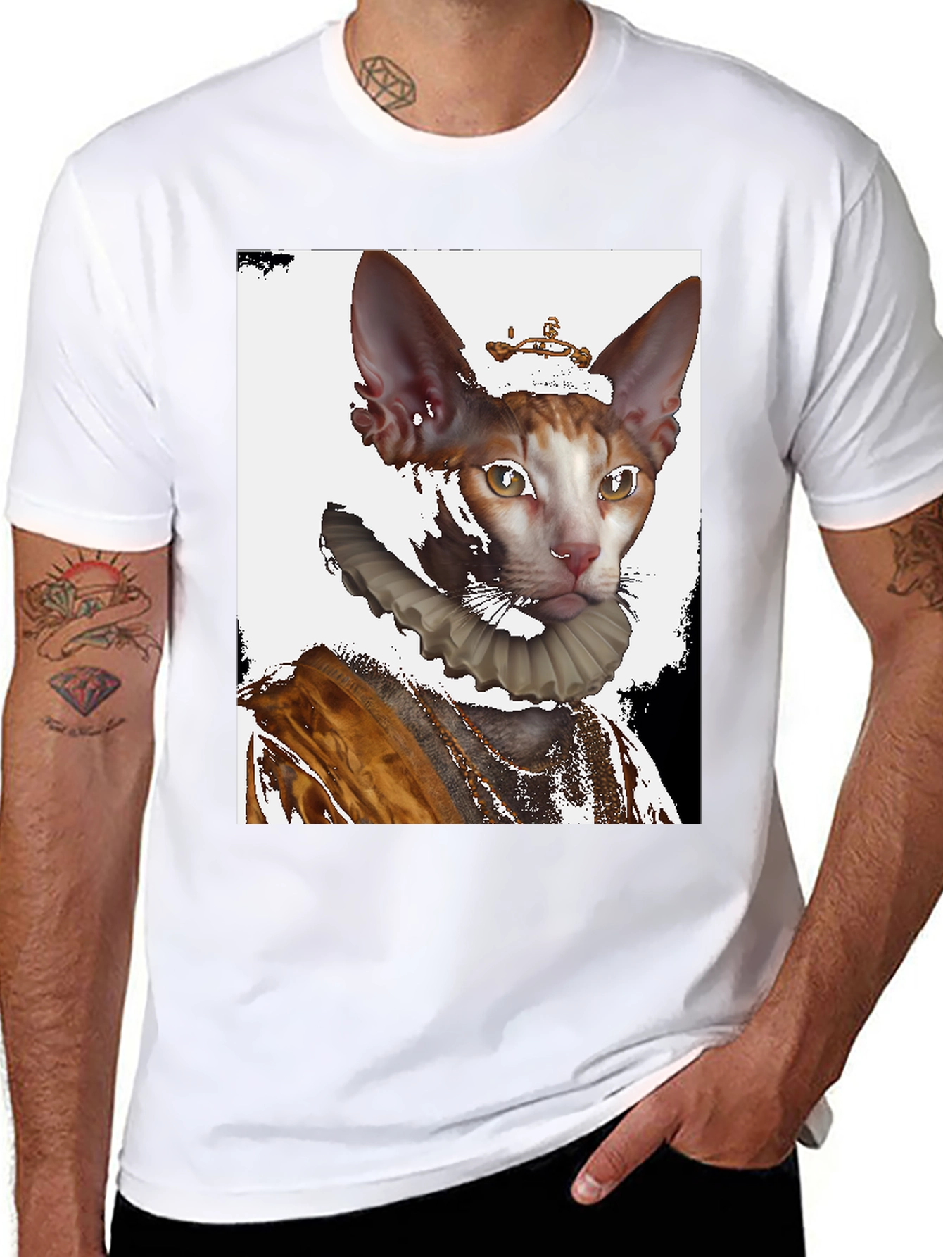 Sphynx Cat Renaissance T-Shirt