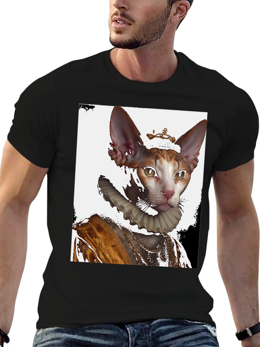 Sphynx Cat Renaissance T-Shirt