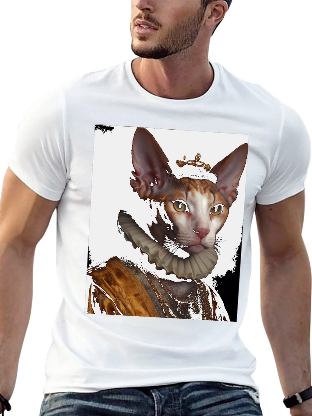 Sphynx Cat Renaissance T-Shirt