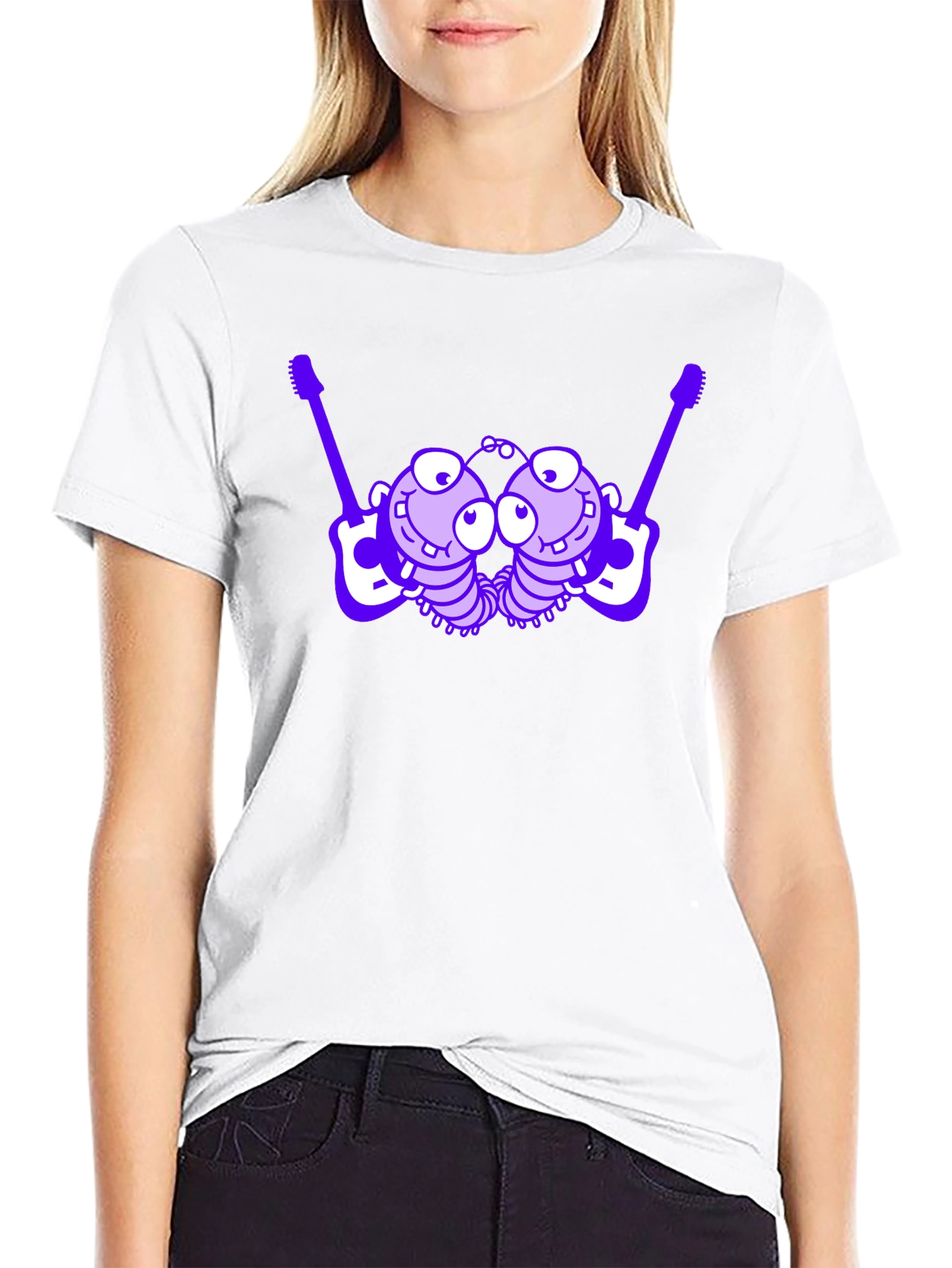 Whimsical Insect Band Graphic Tee