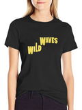 Wild Waves Graphic Tee - Retro Summer Vibes