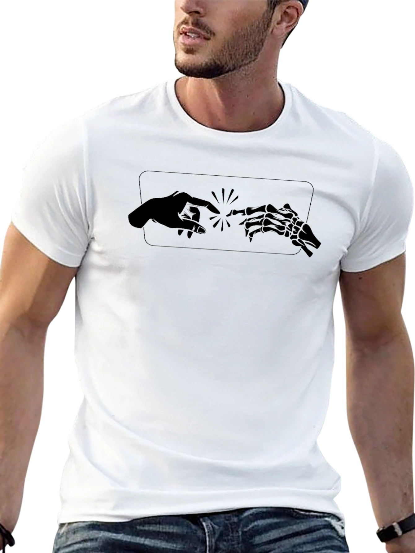 Creation Skeleton Hand T-Shirt