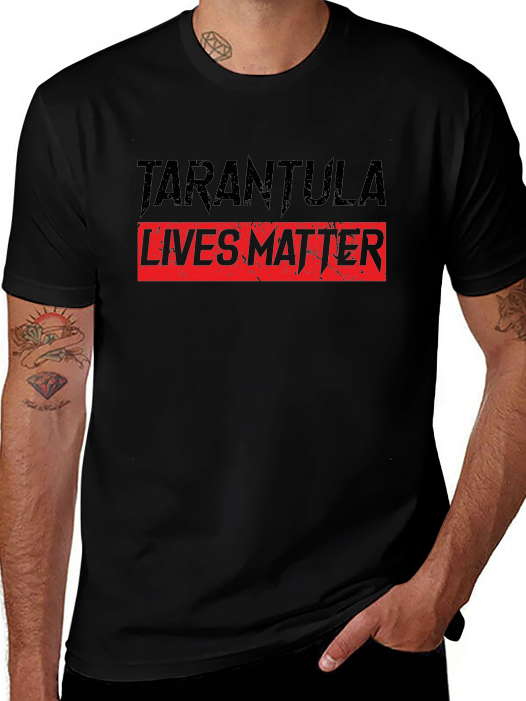 Tarantula Lives Matter Graphic T-Shirt
