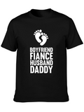 Boyfriend Fiance Husband Daddy T-Shirt - New Dad