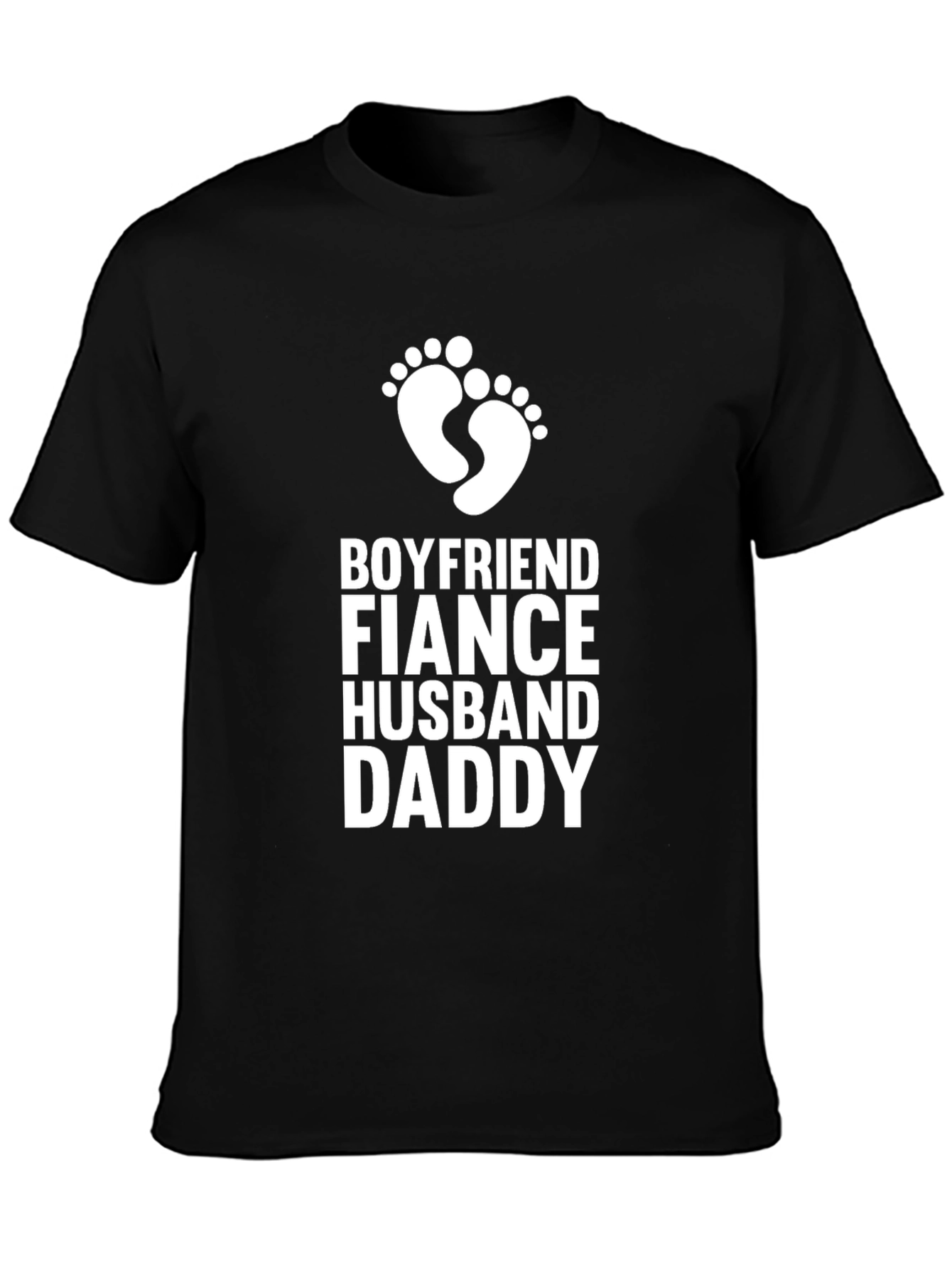 Boyfriend Fiance Husband Daddy T-Shirt - New Dad